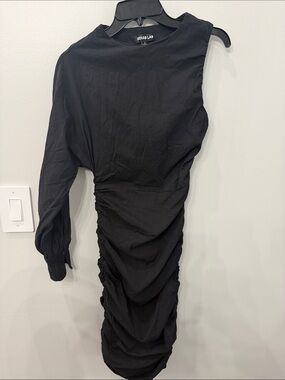 Rehab Lab Black Crewneck Top